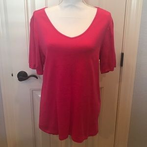 Chico’s ultimate pink tee