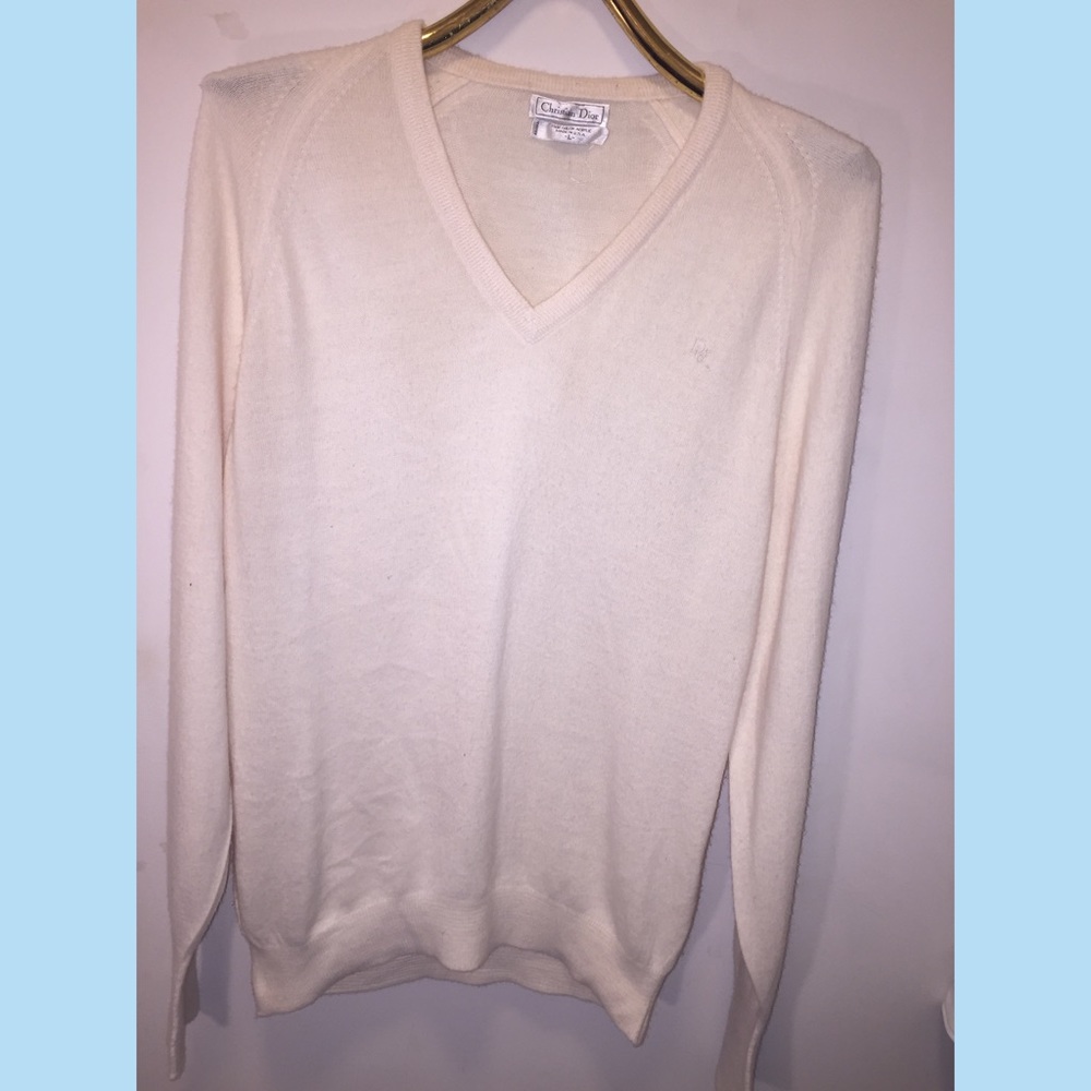 Christian Dior: Vintage V-neck Sweater