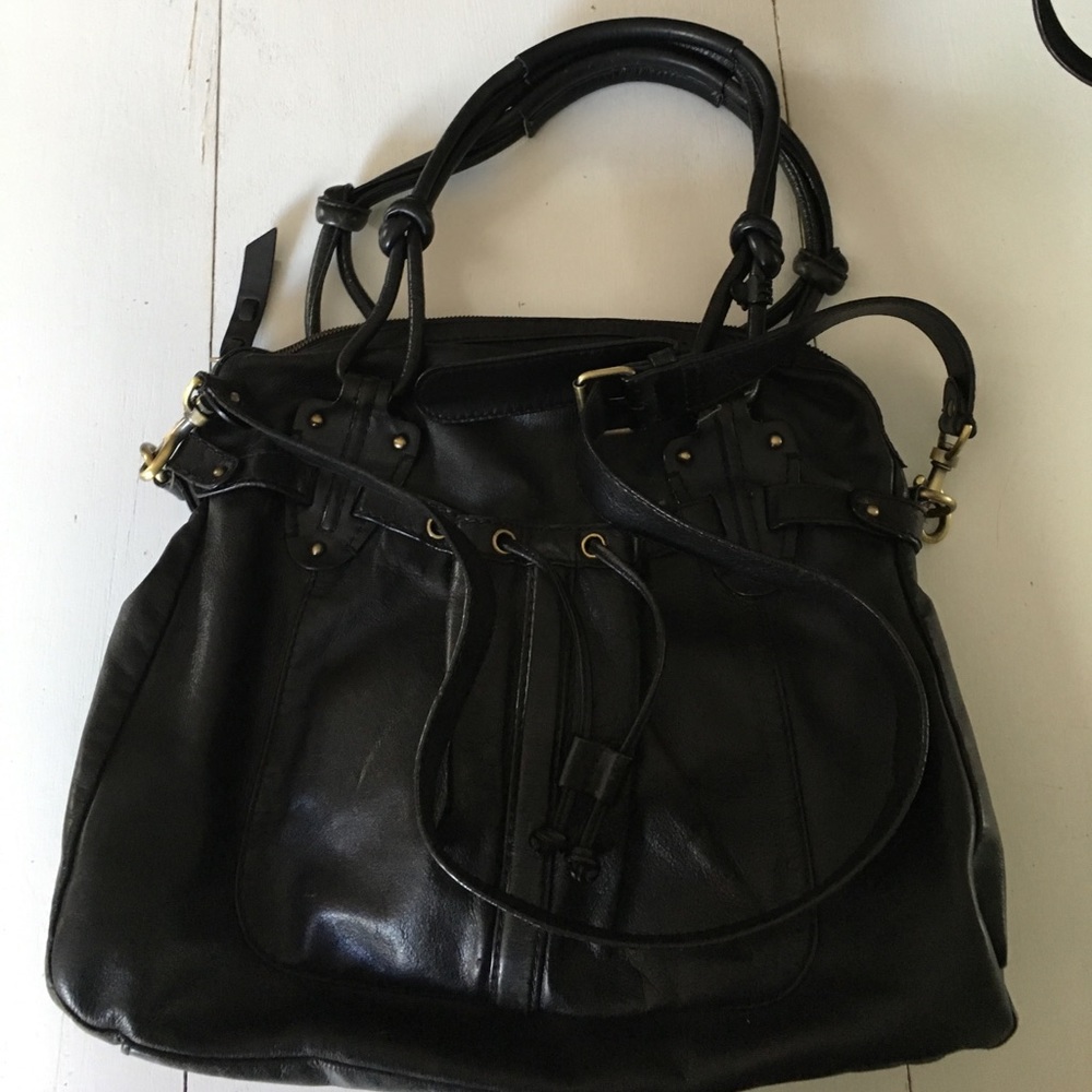 Stuart Weitzman black handbag