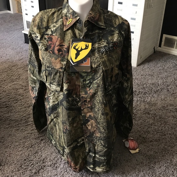 Scent Shield Other - NWT! MENS SCENT SHIELD MOSSY OAK SHIRT