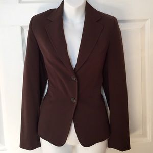 Chocolate brown suit coat Chocolate brown suit coat