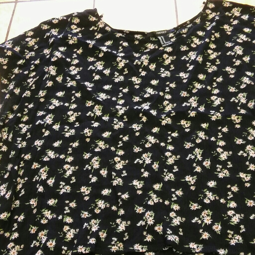 Daisy Forever 21 crop top