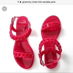 Givenchy jelly sandals