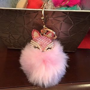Bling fox keychain. Bling fox keychain.