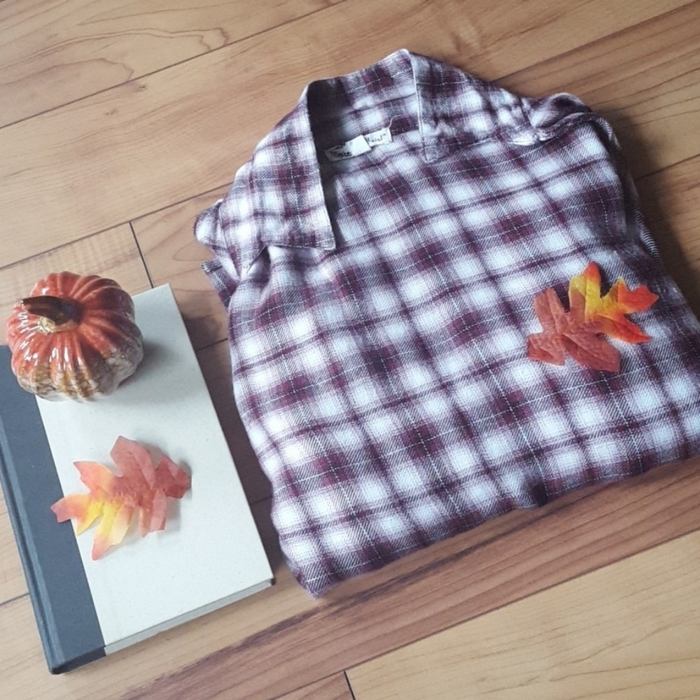 SET OF 2 Flannel Cardigans