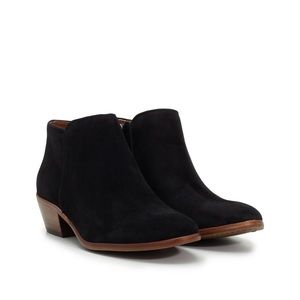 Sam Edelman Petty Ankle Bootie - Black Suede