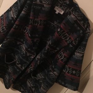 Ecote urban outfitters jacket boho slouchy