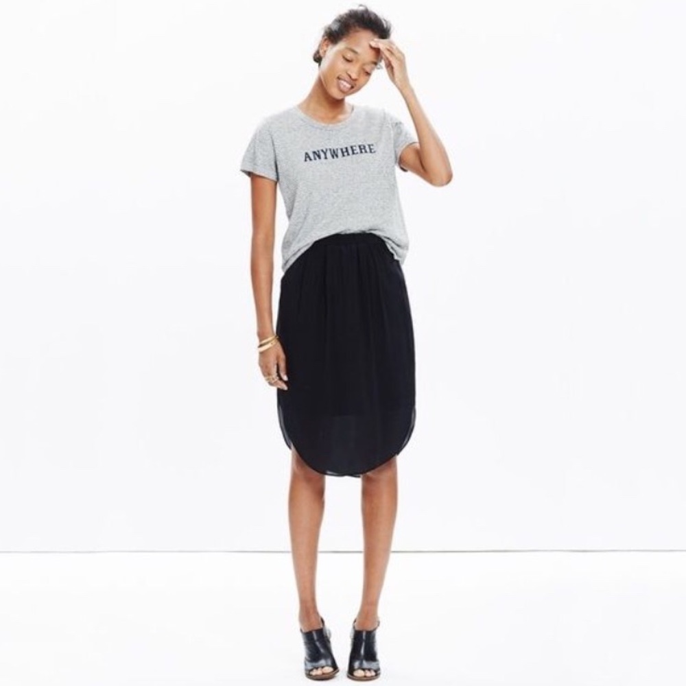 🔥Price  drop 🔥Black Madewell skirt- 65% off!