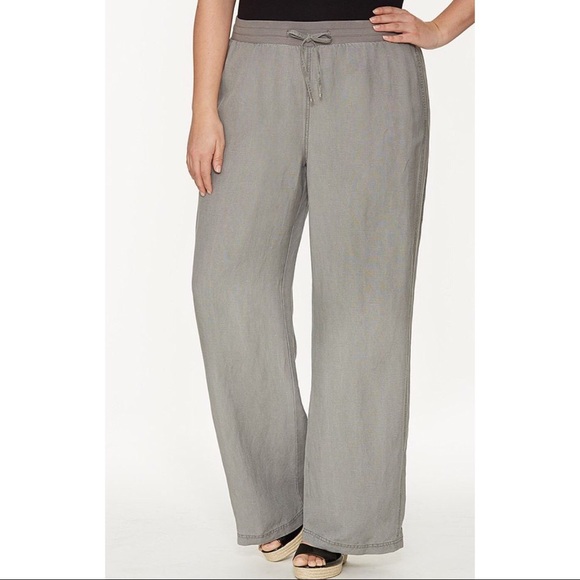 lane bryant linen pants