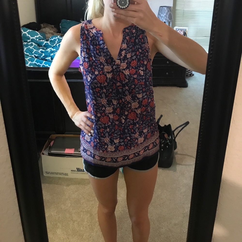 Floral blouse