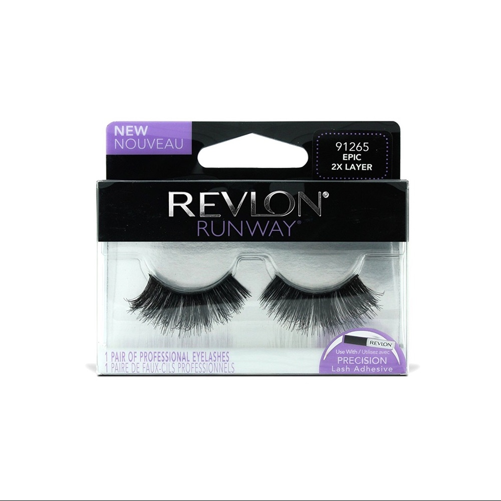 Revlon’s dramatic two layer false lashes!