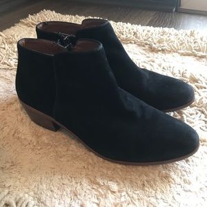 Sam Edelman black Petty Ankle Bootie