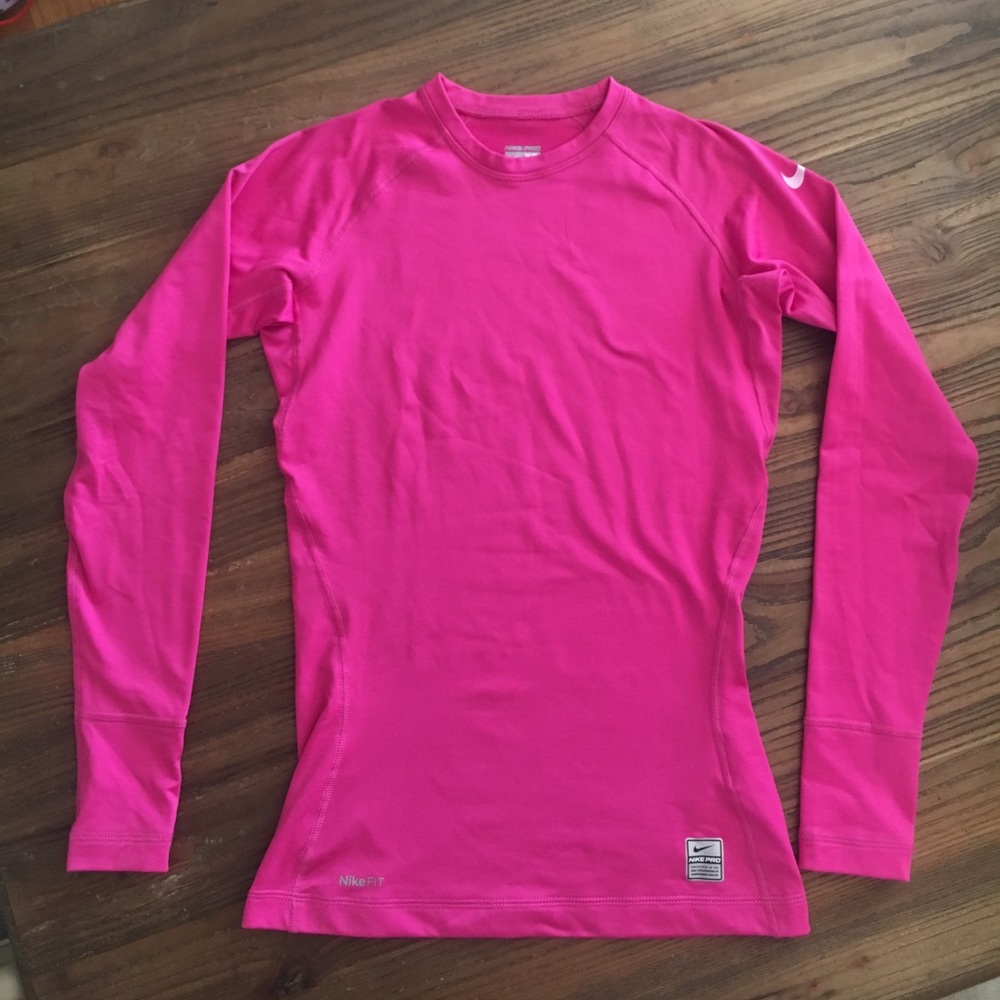 NWOT women's Nike Pro Pink Top