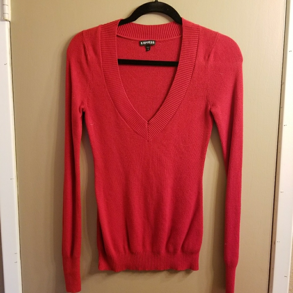 Red Express Sweater NWOT