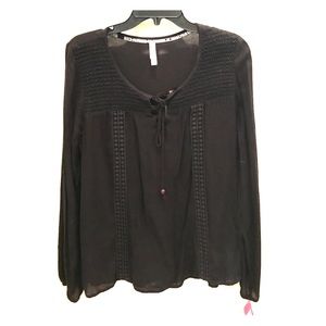 NWT Xhilaration Black Blouse