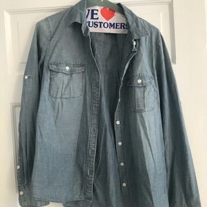 Jcrew denim button down