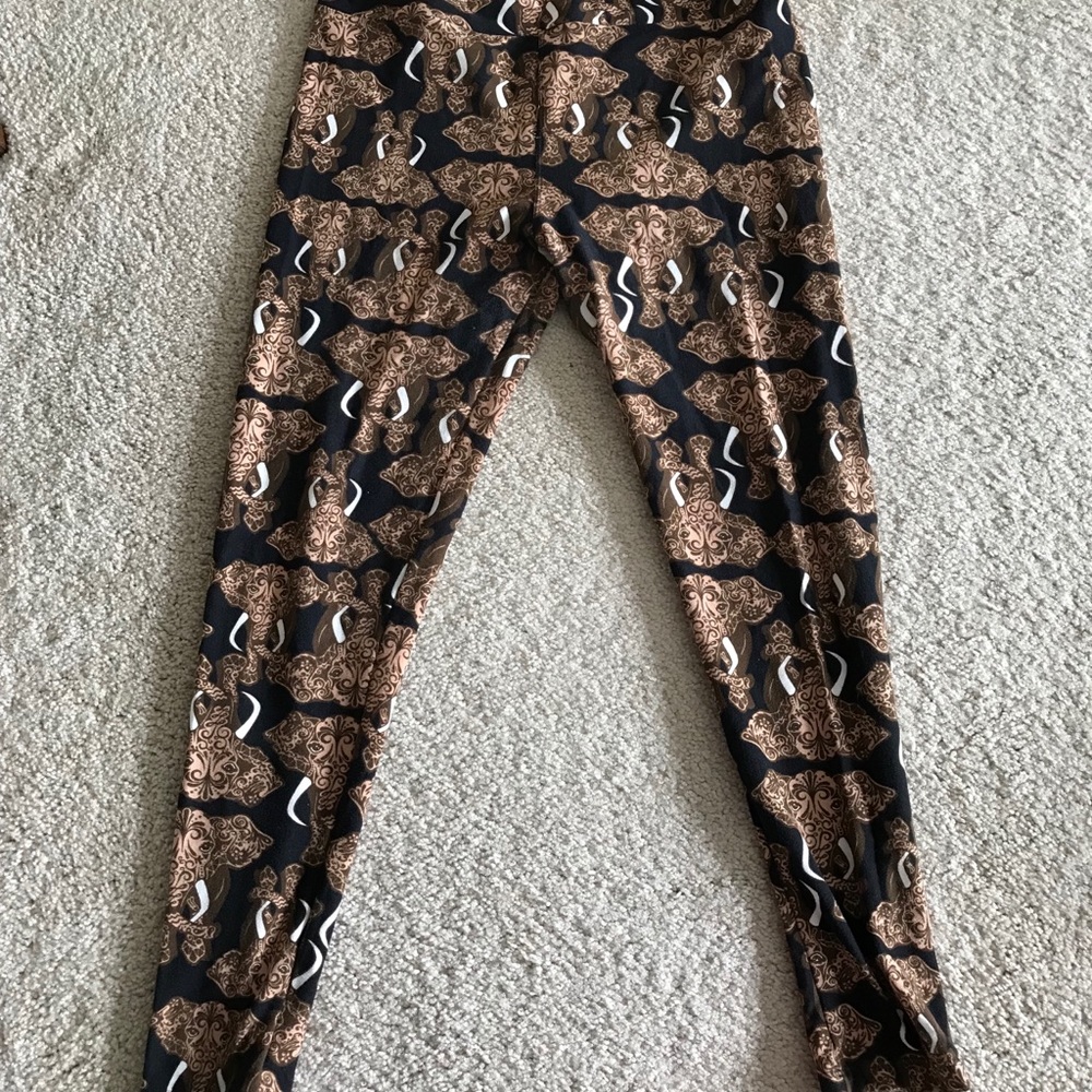 TC Lularoe elephant leggings