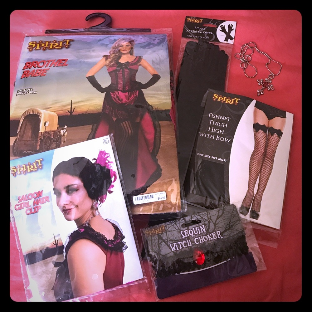 Brothel Babe / Saloon Girl Halloween Costume