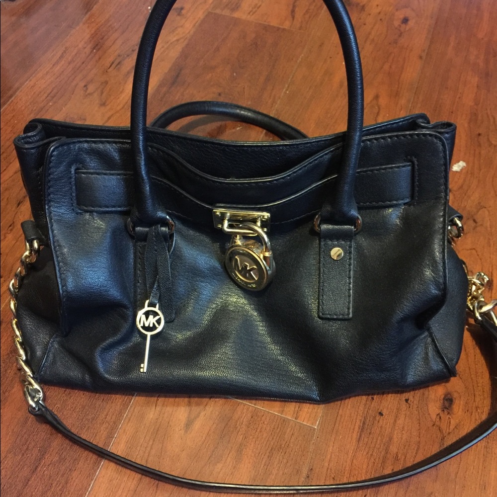 Michael Kors Hamilton Lock Satchel
