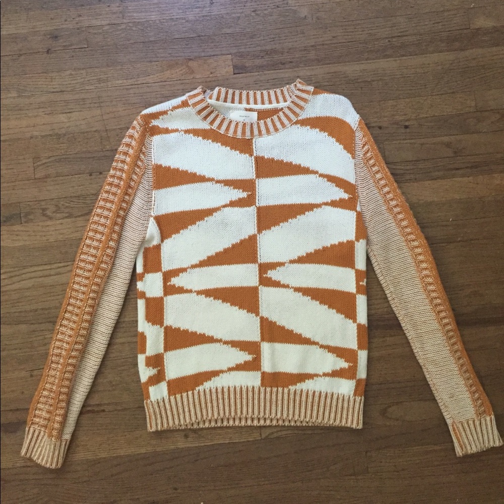 Billy Reid sweater 100% cotton made in Italy