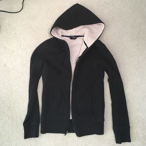 Sherpa lined hoodie