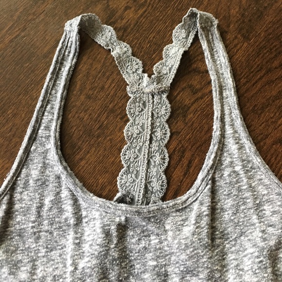 Abercrombie and Fitch grey tank - Picture 2 of 4