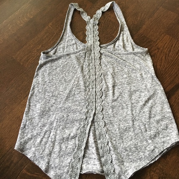 Abercrombie and Fitch grey tank - Picture 3 of 4