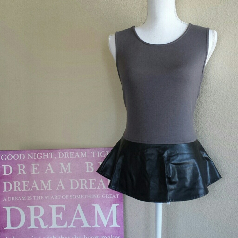 NWT Peplum Top by Truly Dear