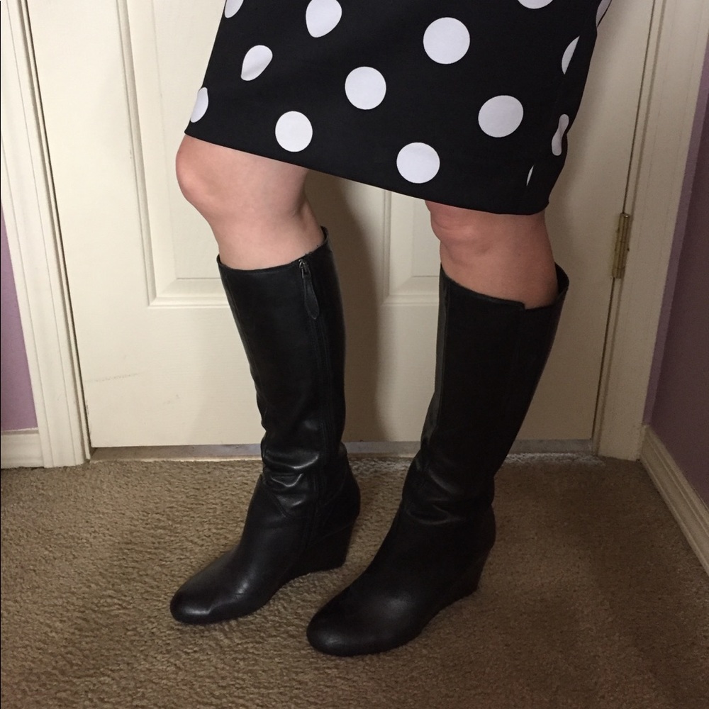 Franco sarto leather boots
