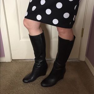 Franco sarto leather boots