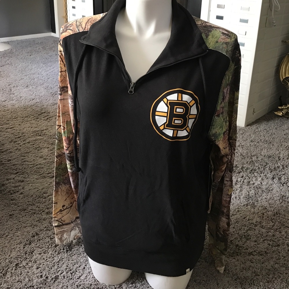 NWT! MENS BOSTON BRUIN REAL TREE SWEATSHIRT