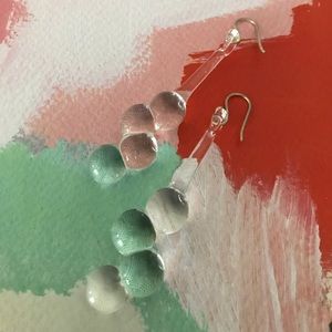 MOMA glass bubble earrings