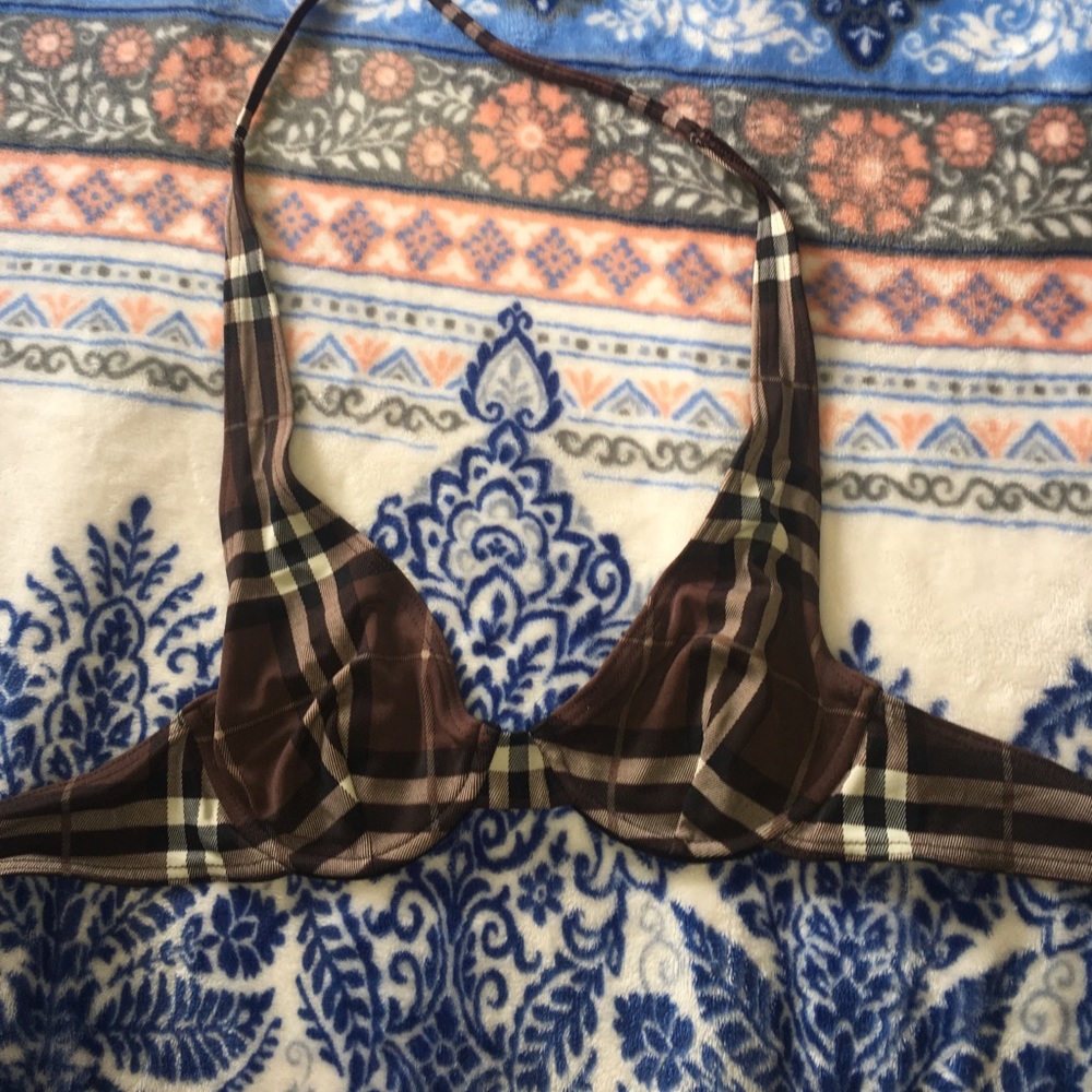 Burberry bikini top