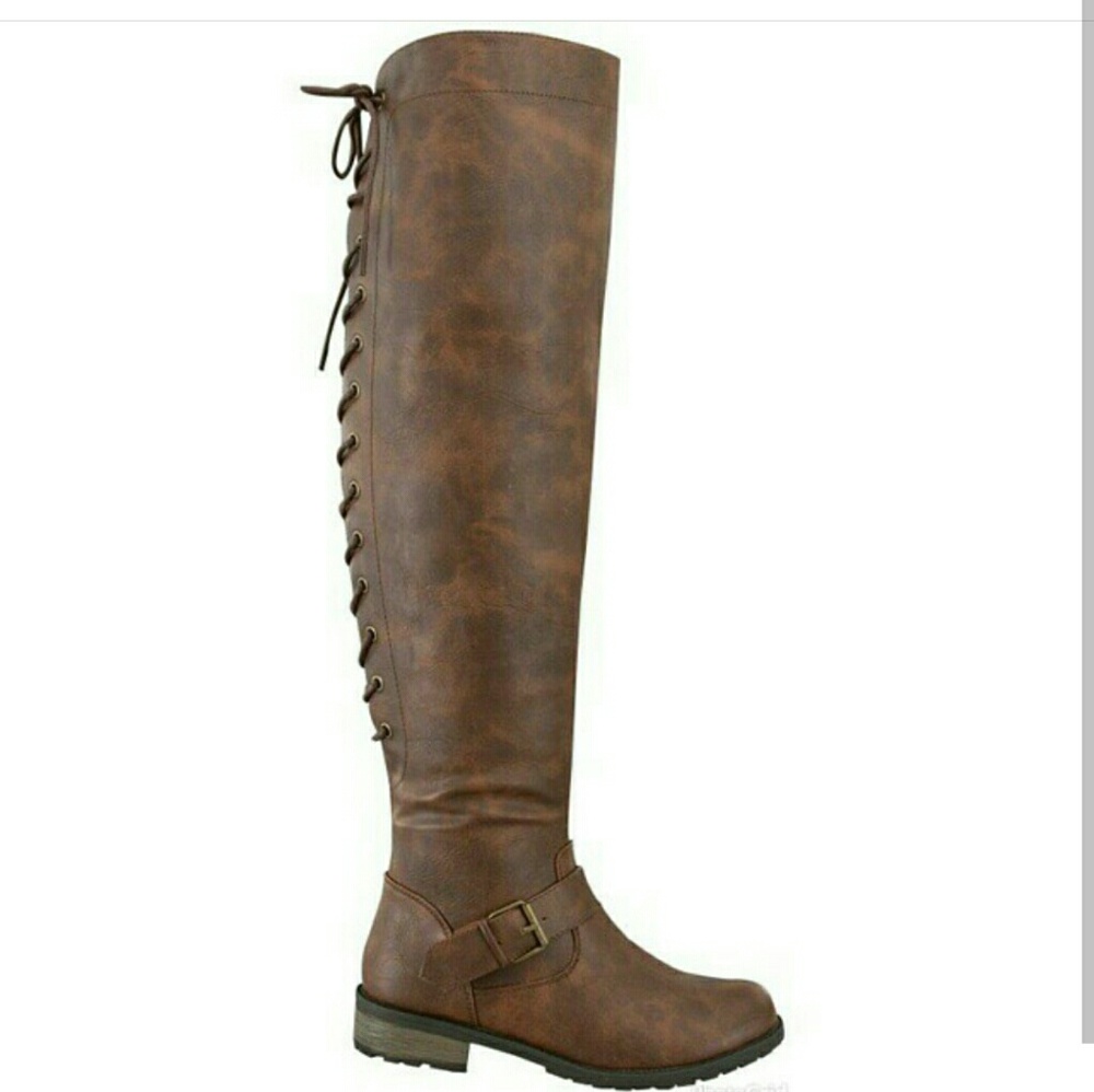 Stylish Boots | Lace up in back