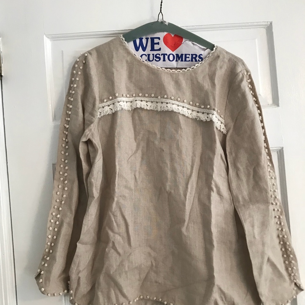 Jcrew linen top