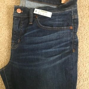 Madewell 8” skinny jeans - tags still on