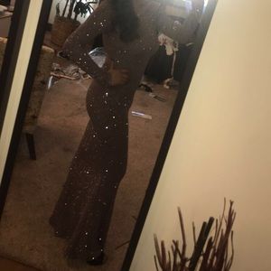 Lavender Glitter Dress