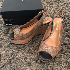 Coach Wedge Heel