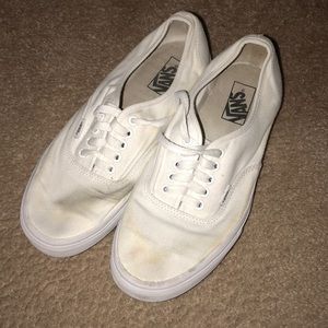 Vans White Sneakers