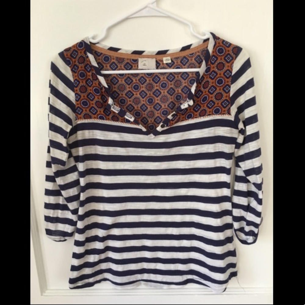 Anthropologie cotton t-shirt