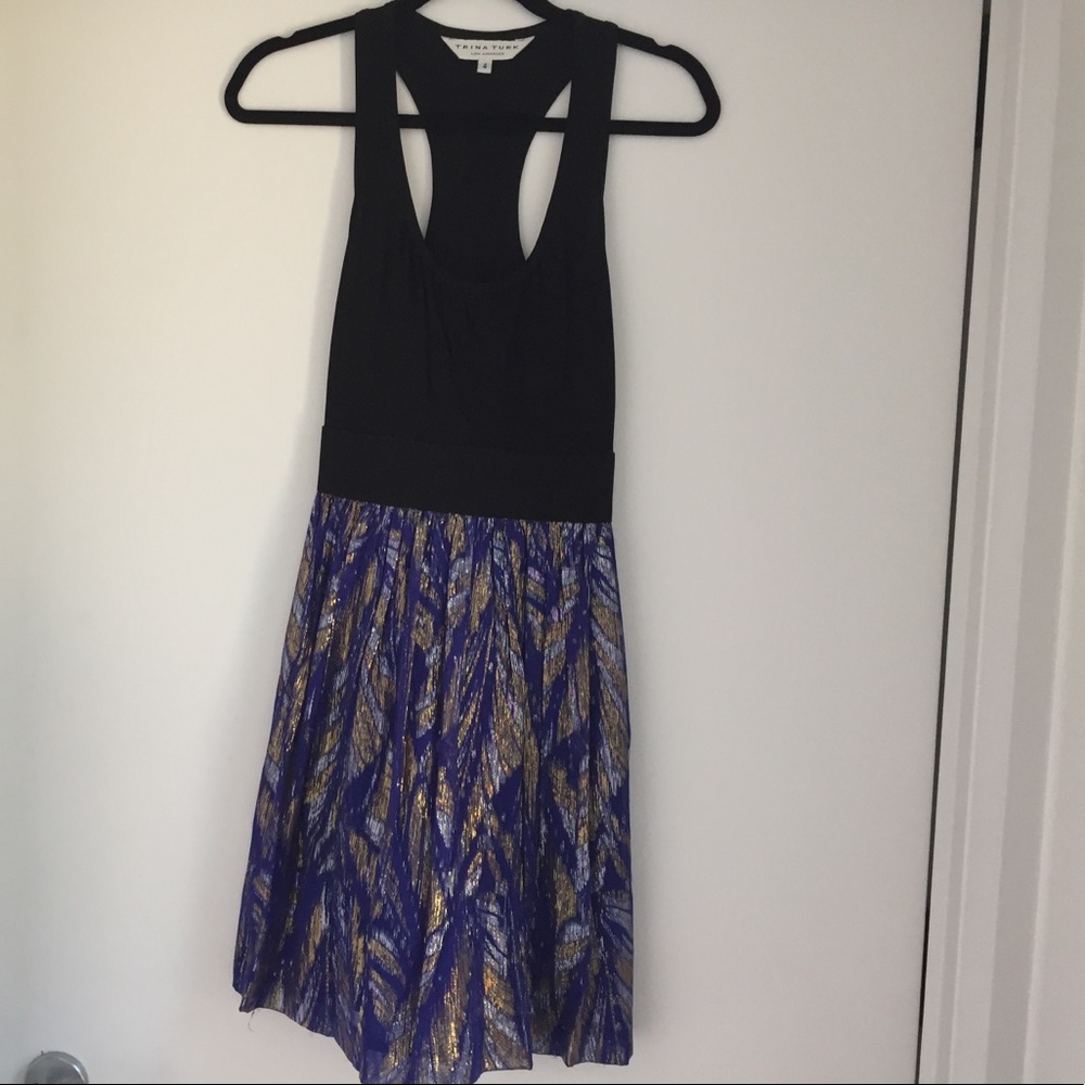 Trina Turk racerback party dress