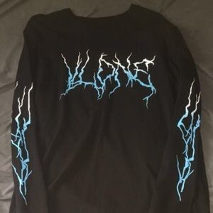 vlone lightning tee
