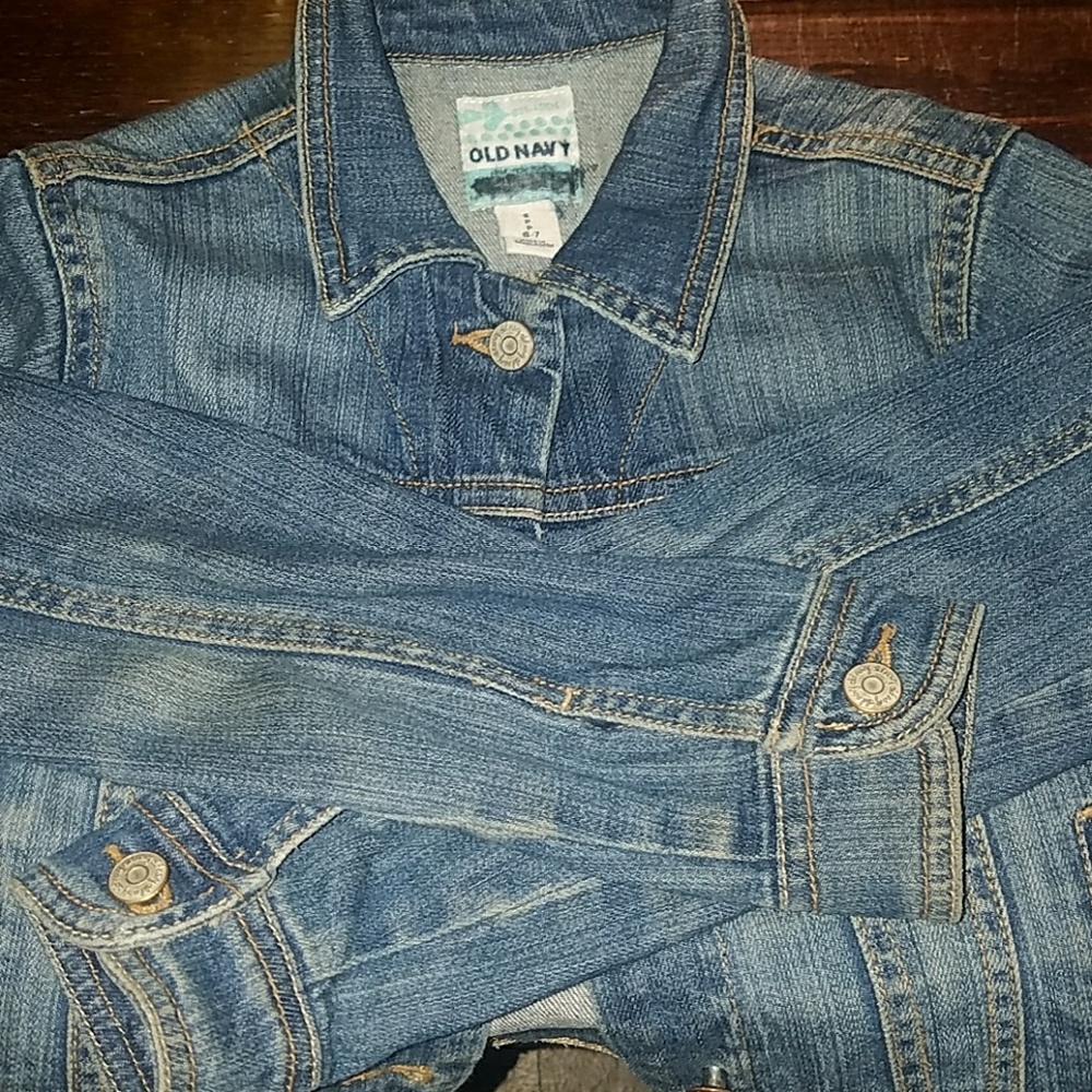 Denim old navy childrens jacket