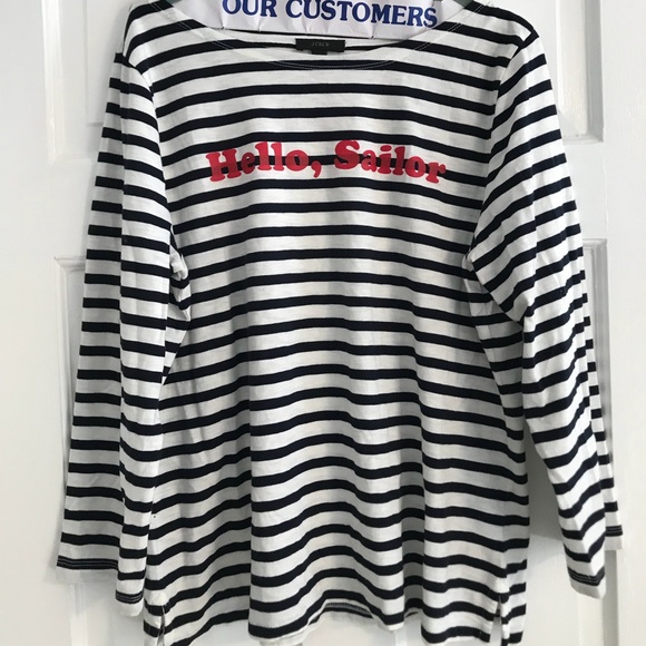 Jcrew hello sailor shirt - Picture 1 of 4