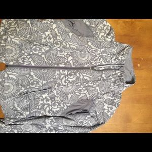 Rare grey pattern Lululemon light jacket