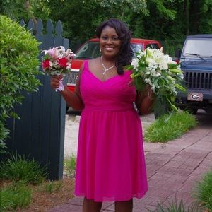 David's Bridal bridesmaids dress