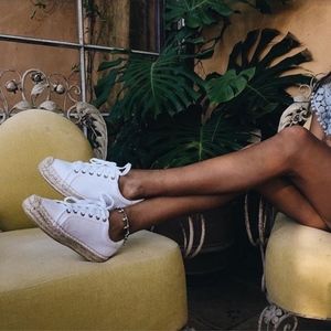 Soludos Canvas Platform Tennis Sneaker