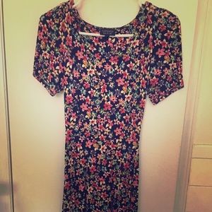 Top shop floral mini dress