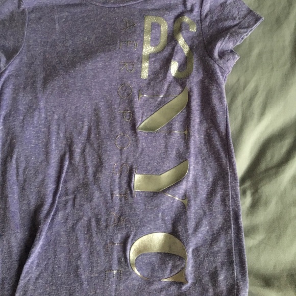 Purple P.S NYC t-shirt - Picture 2 of 3