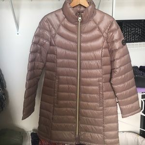 Calvin Klein long down packable Jacket!